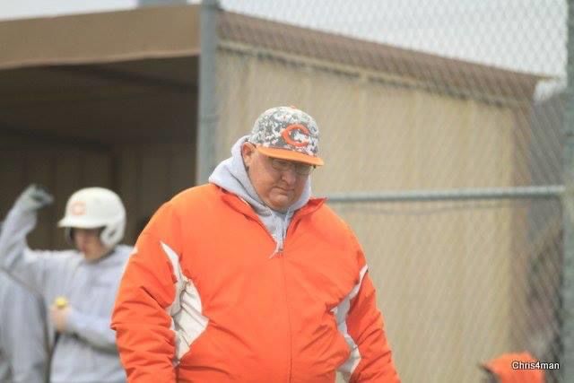 Celina head baseball coach Jake Davis